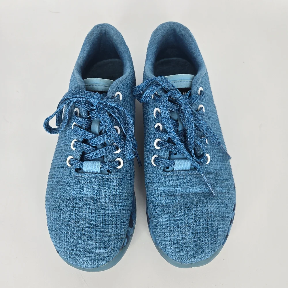 NoBull Project Water‎ Heather Blue Sneaker Shoe Womens Size 6.5 Mens 5 LIKE NEW!
